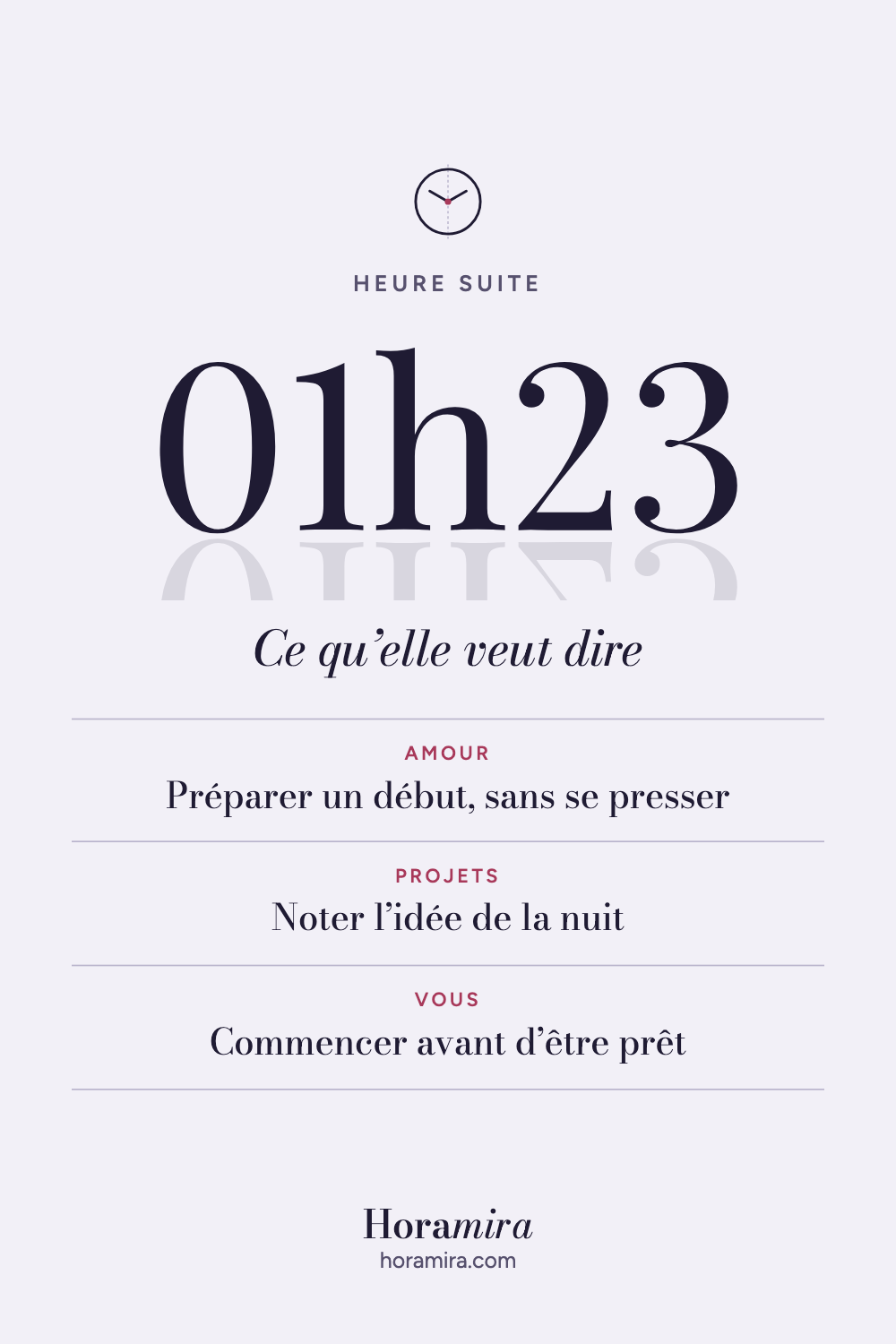 01h23 : signification de l’heure suite