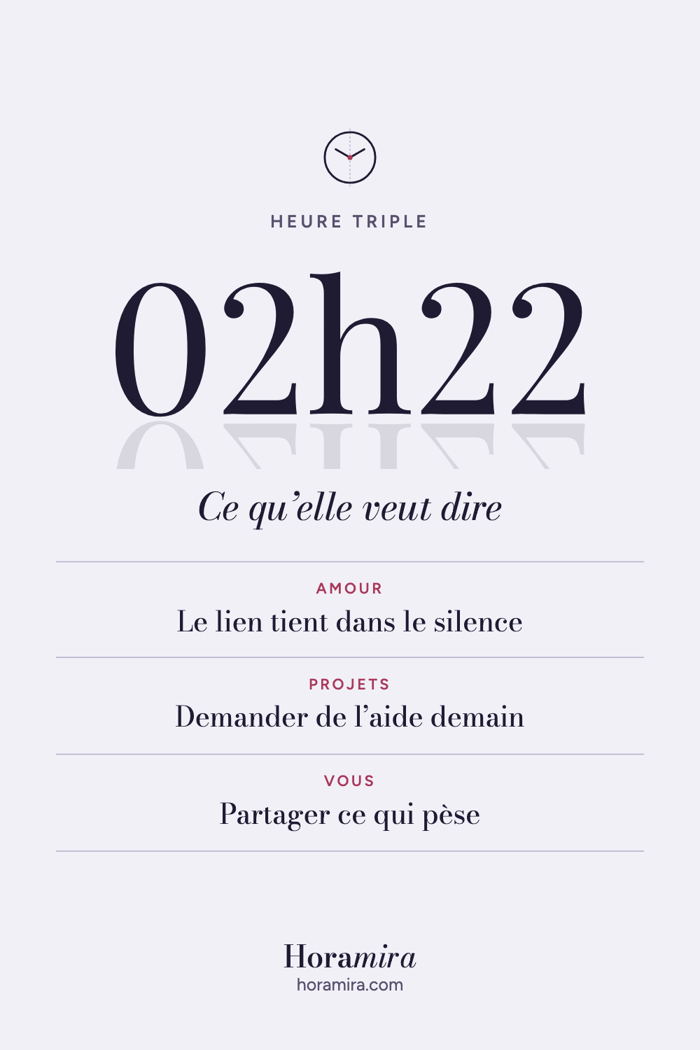 02h22 : signification de l’heure triple