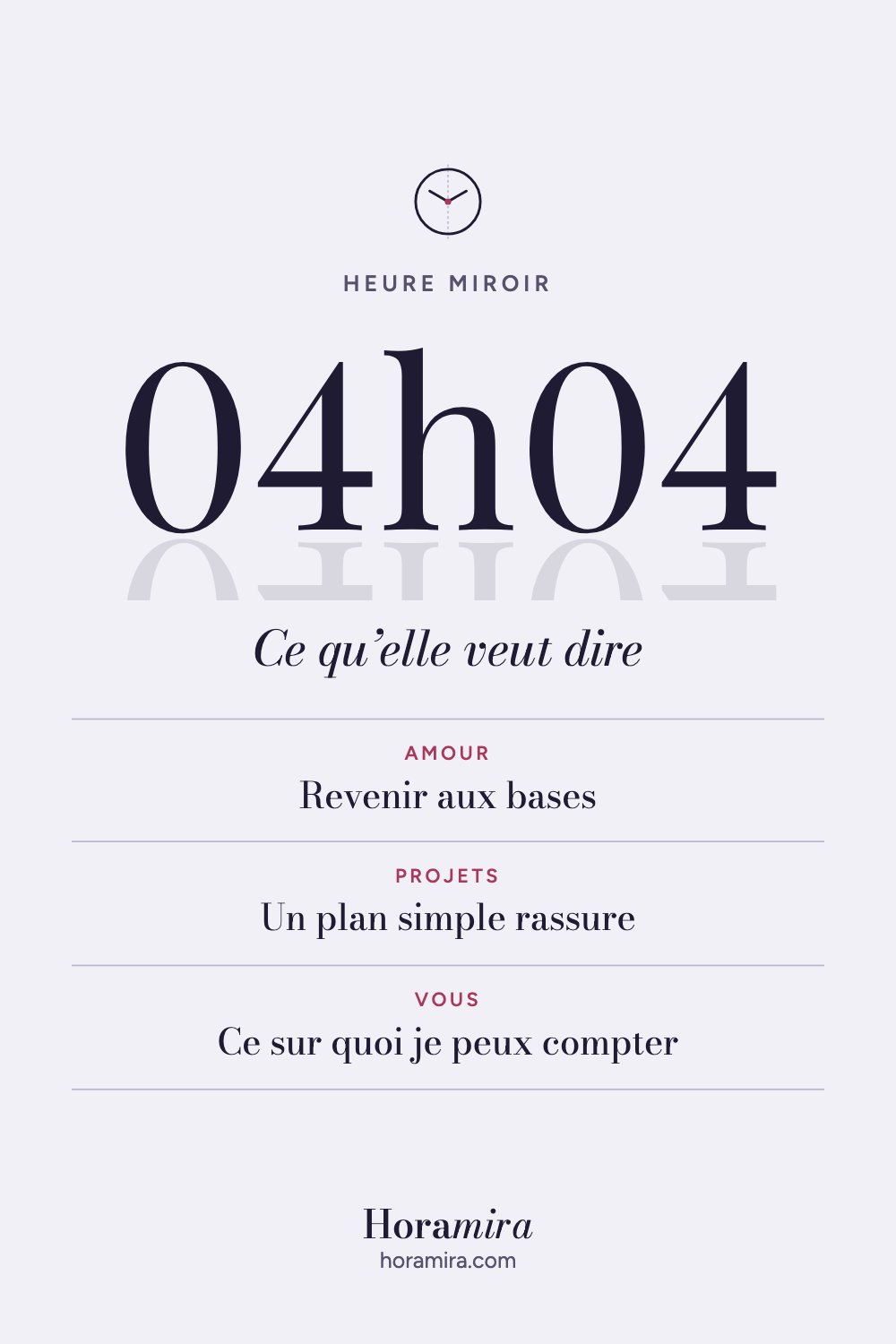 04h04 : signification de l’heure miroir