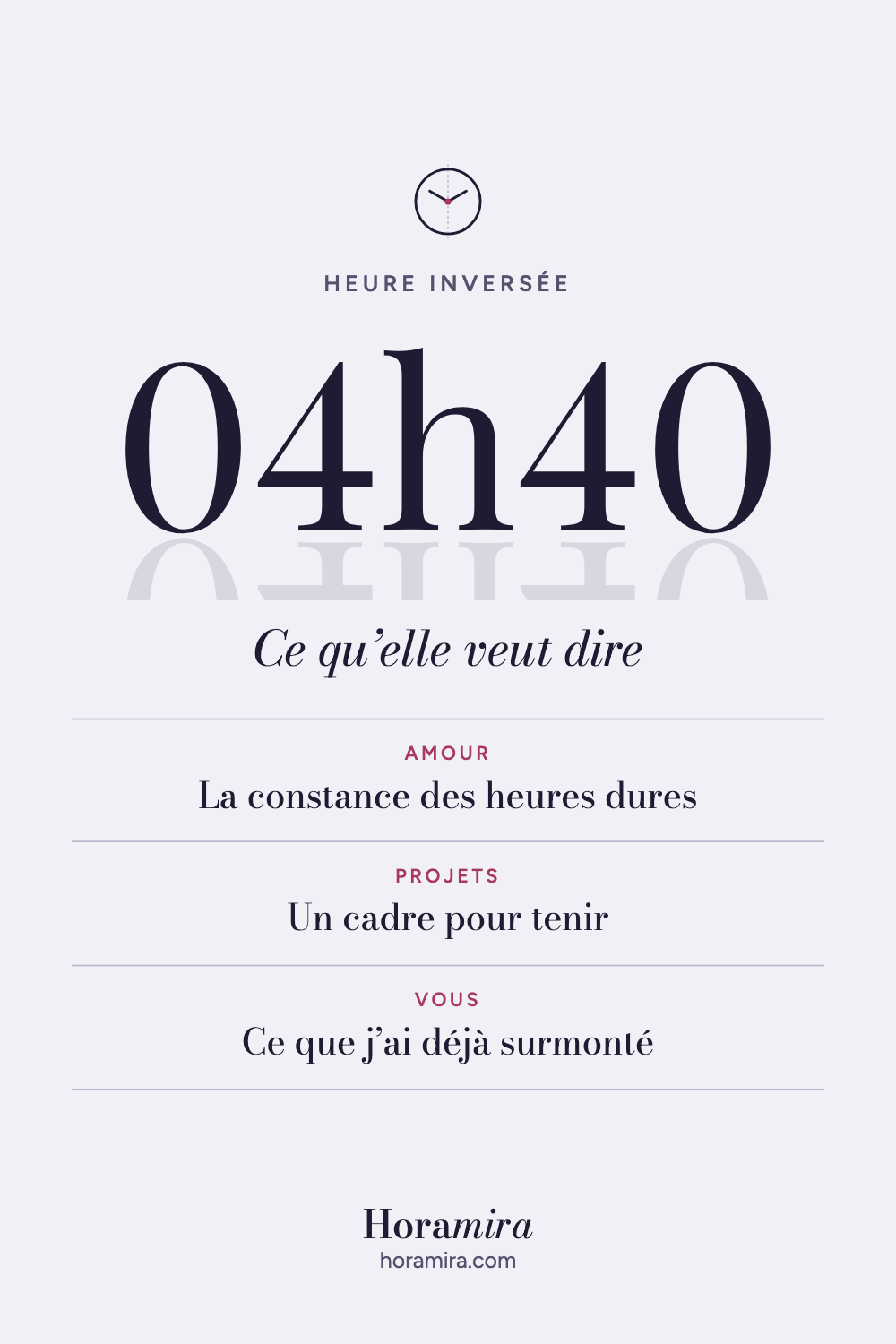 04h40 : signification de l’heure inversée