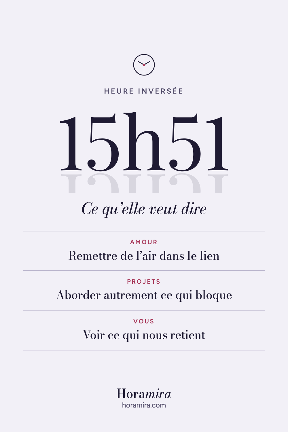 15h51 : signification de l’heure inversée