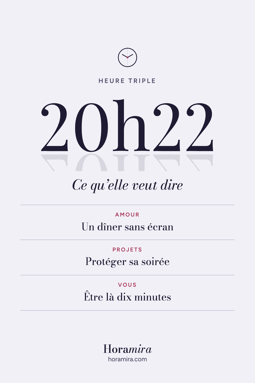 20h22 : signification de l’heure triple