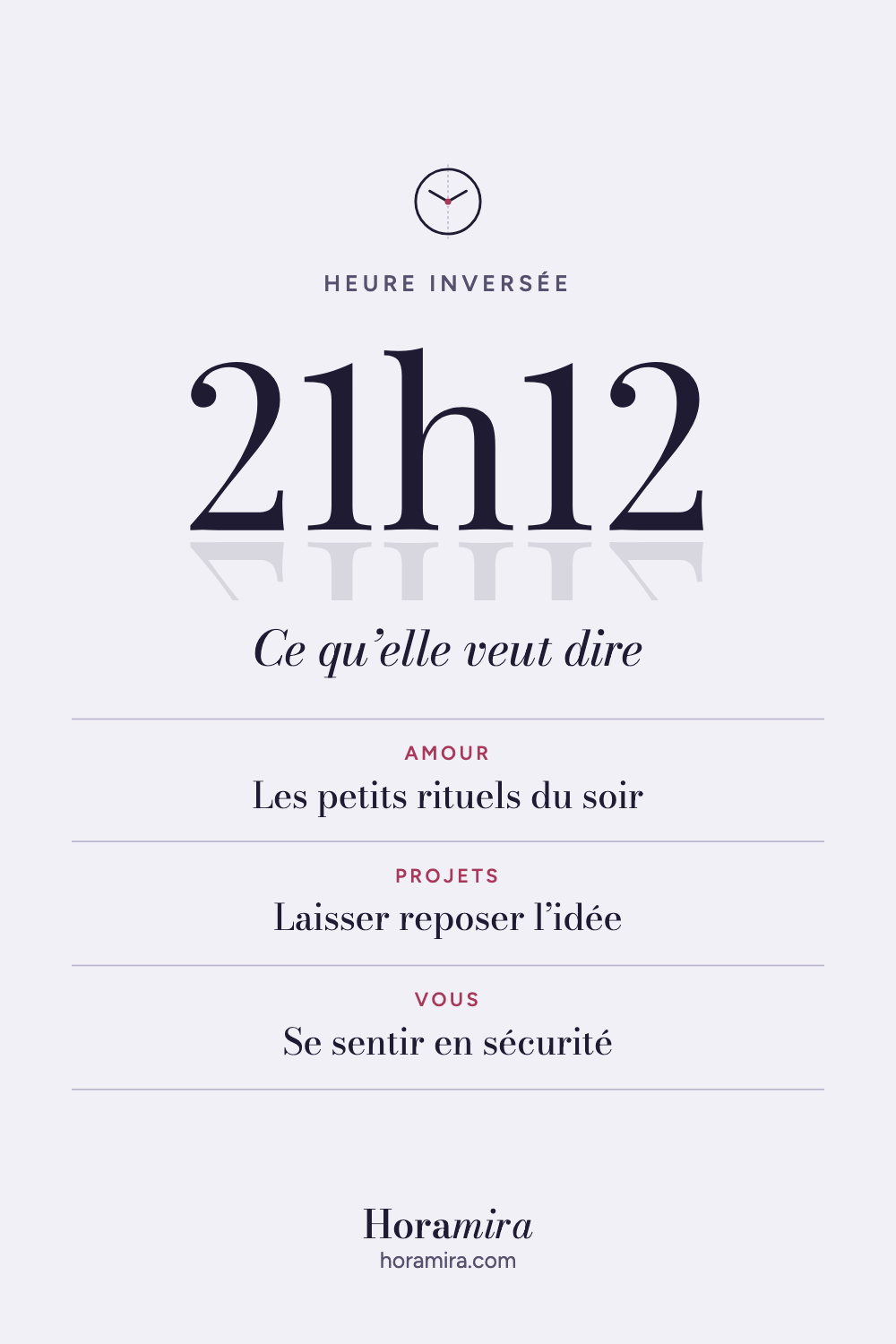 21h12 : signification de l’heure inversée