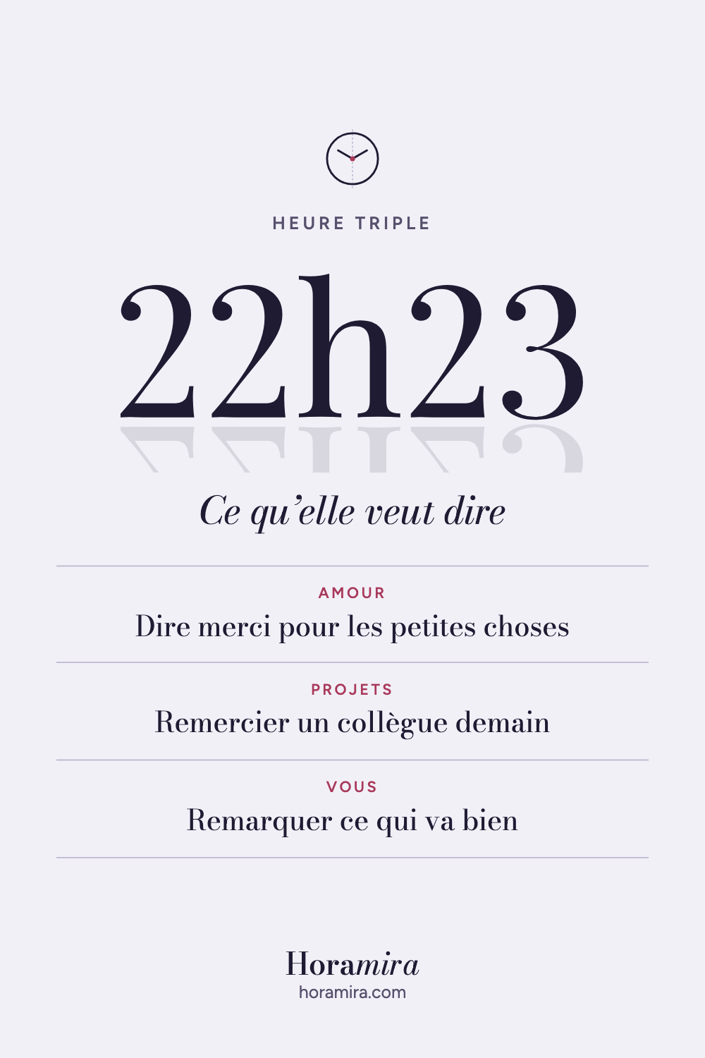 22h23 : signification de l’heure triple