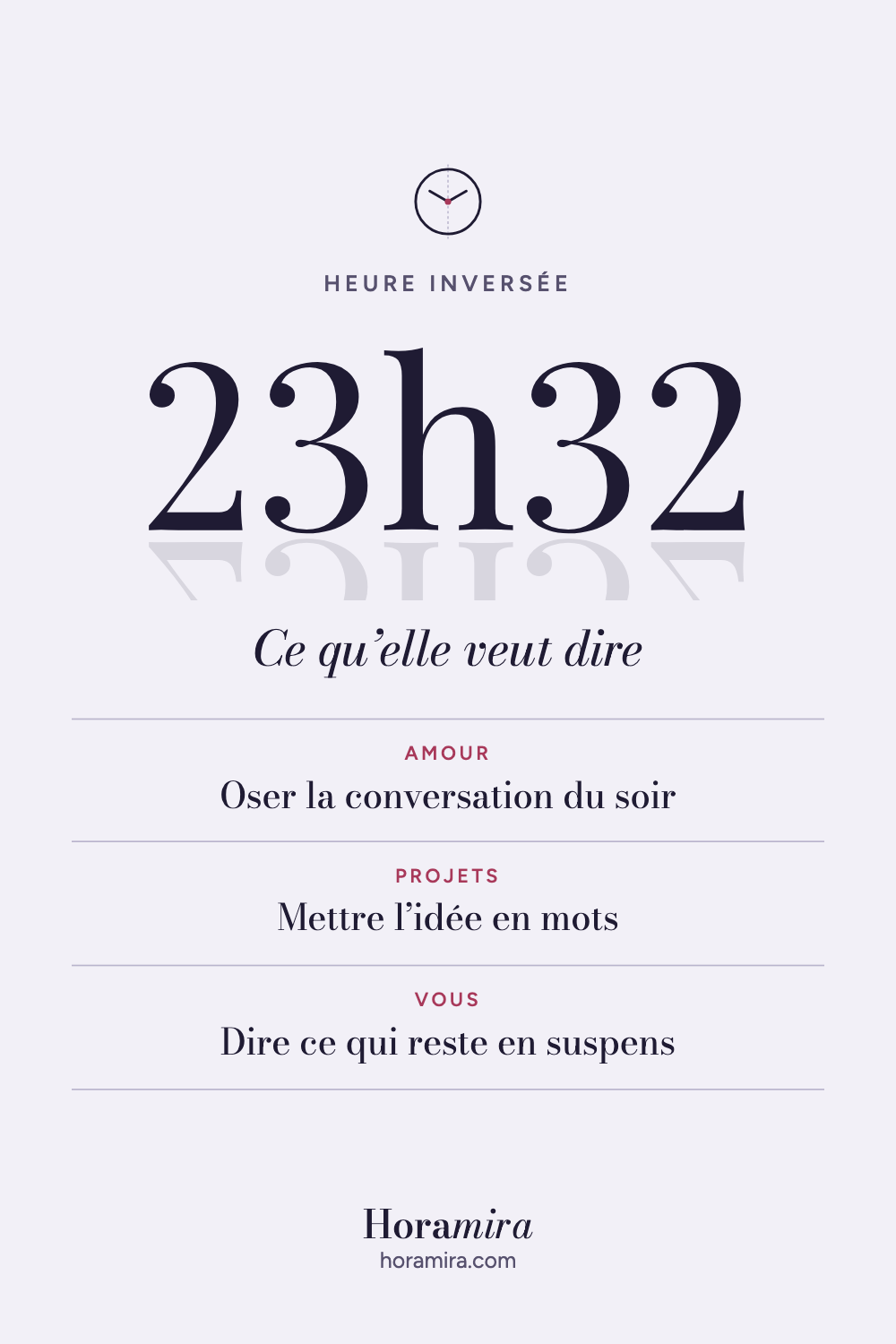 23h32 : signification de l’heure inversée