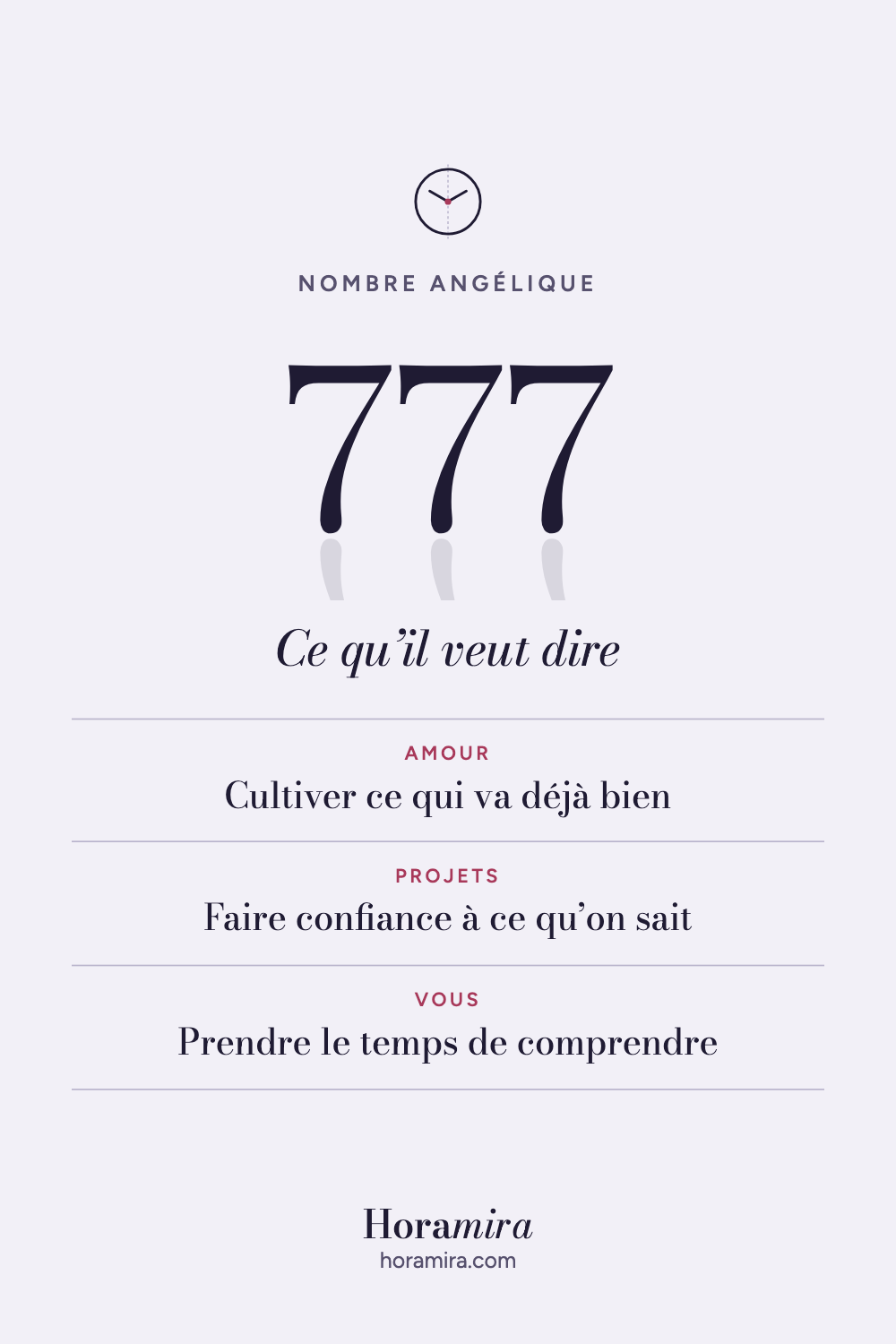 777 : signification du nombre répété