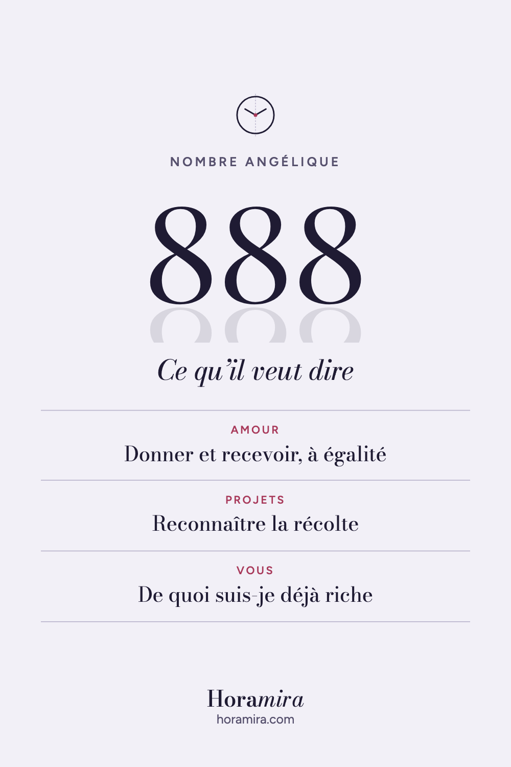 888 : signification du nombre répété