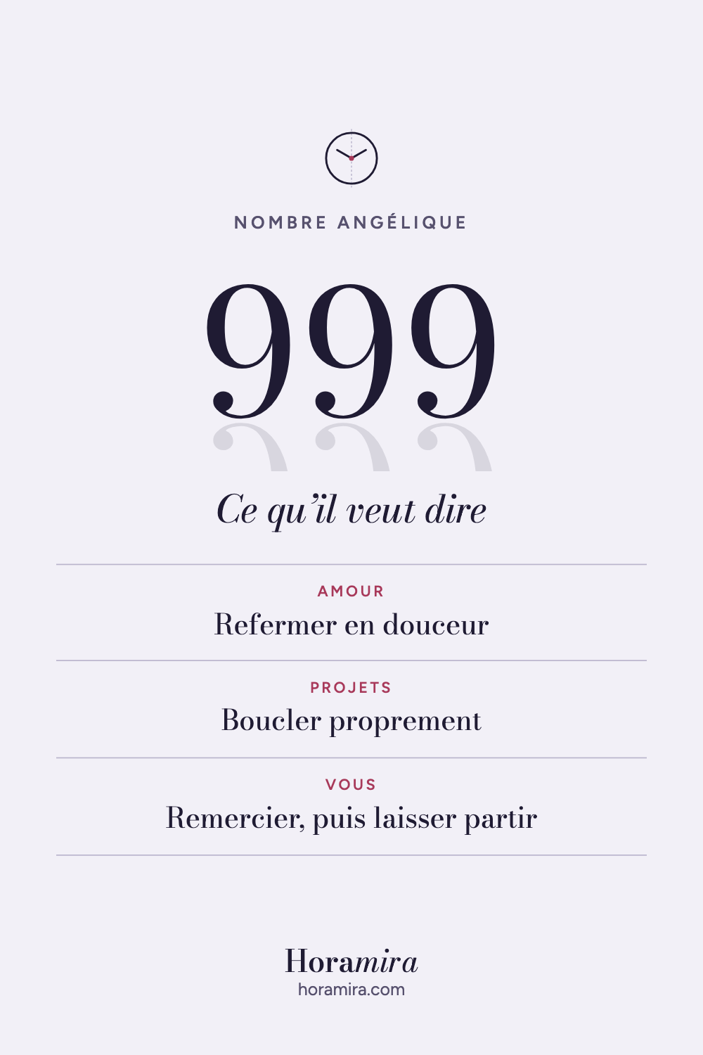 999 : signification du nombre répété