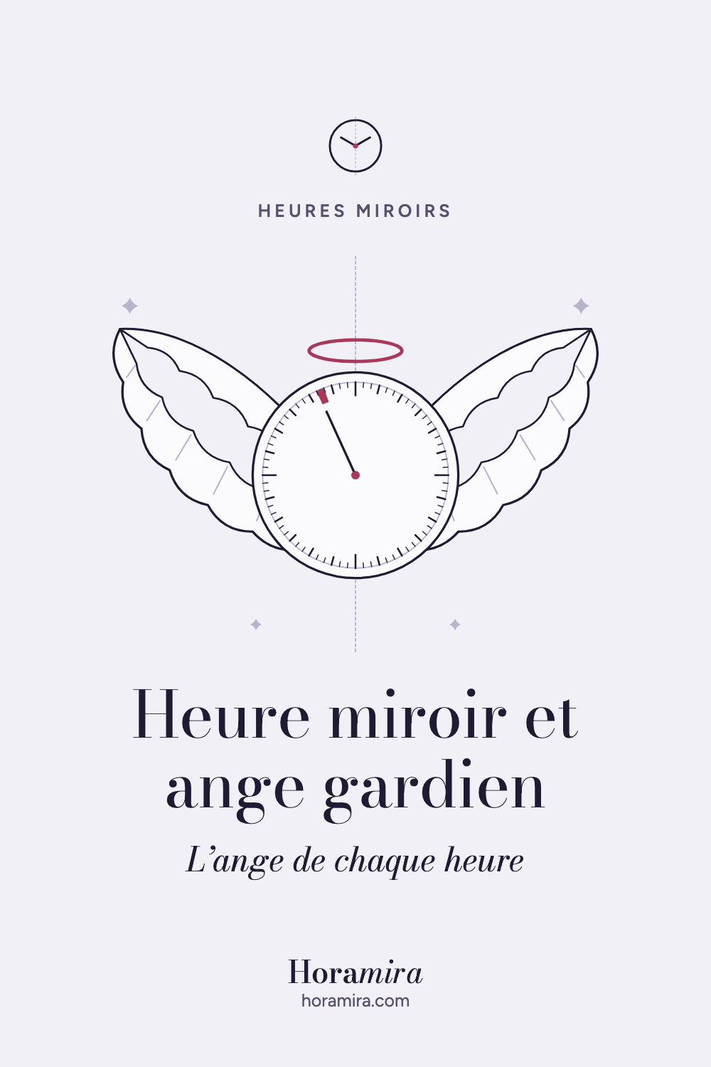 Heure miroir et ange gardien : l’ange de chaque heure